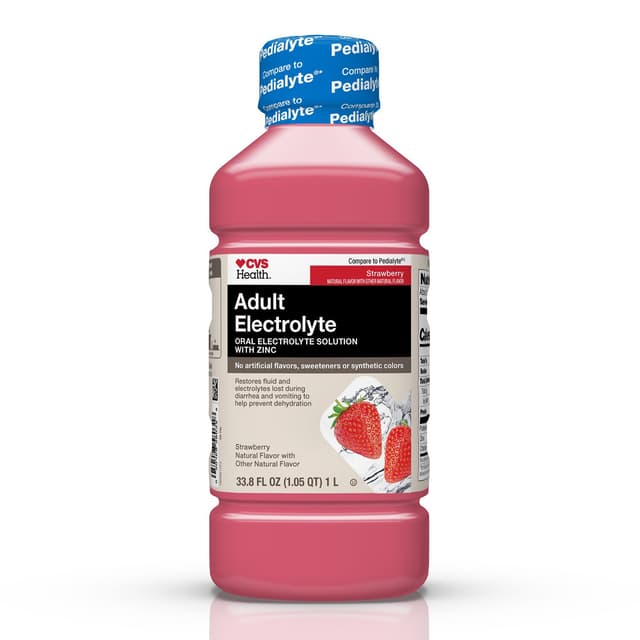 Picture of Adult Electrolyte Solution with Zinc Lemon-Lime, 33 OZ