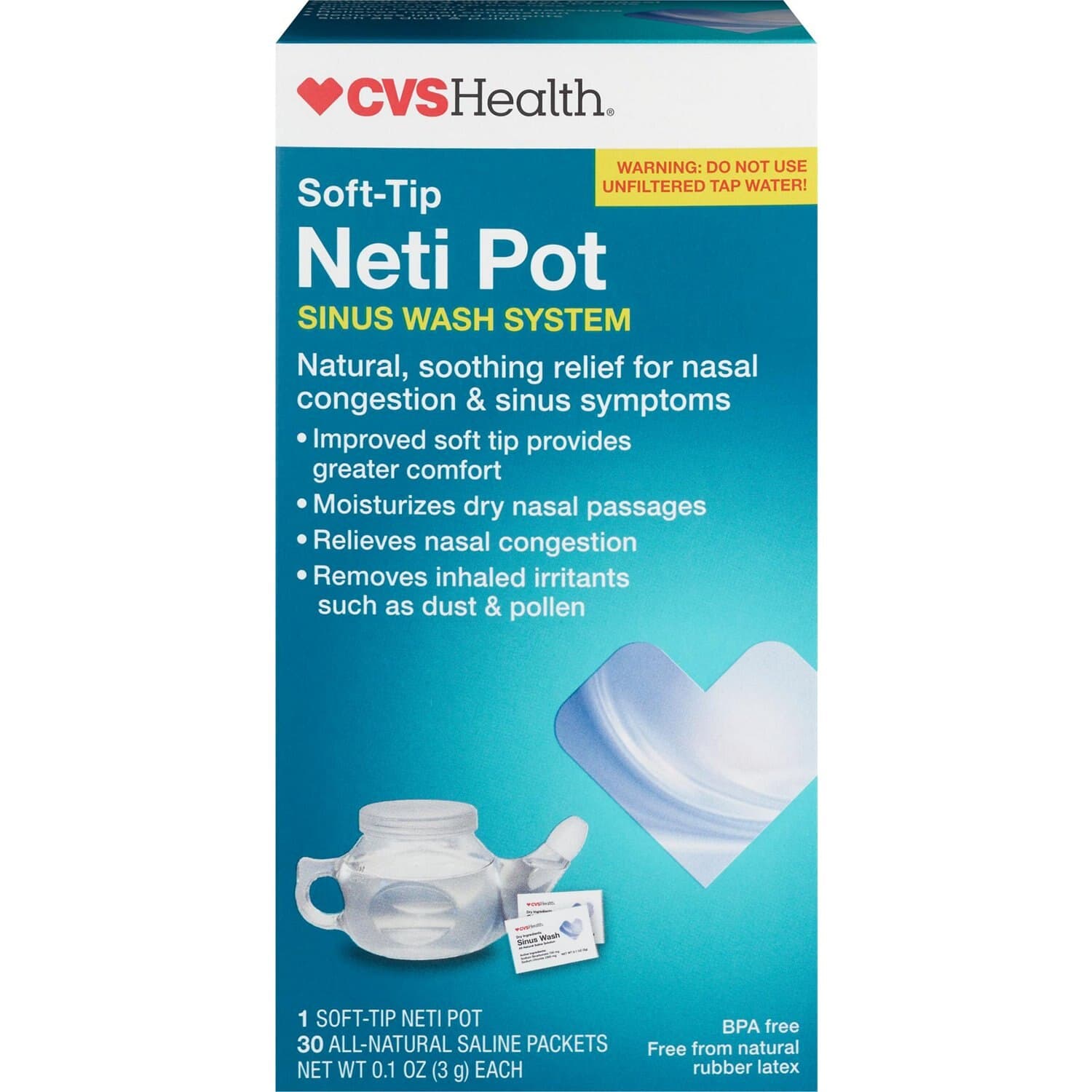 Picture of Sinus Wash System Neti Pot, 1 CT
