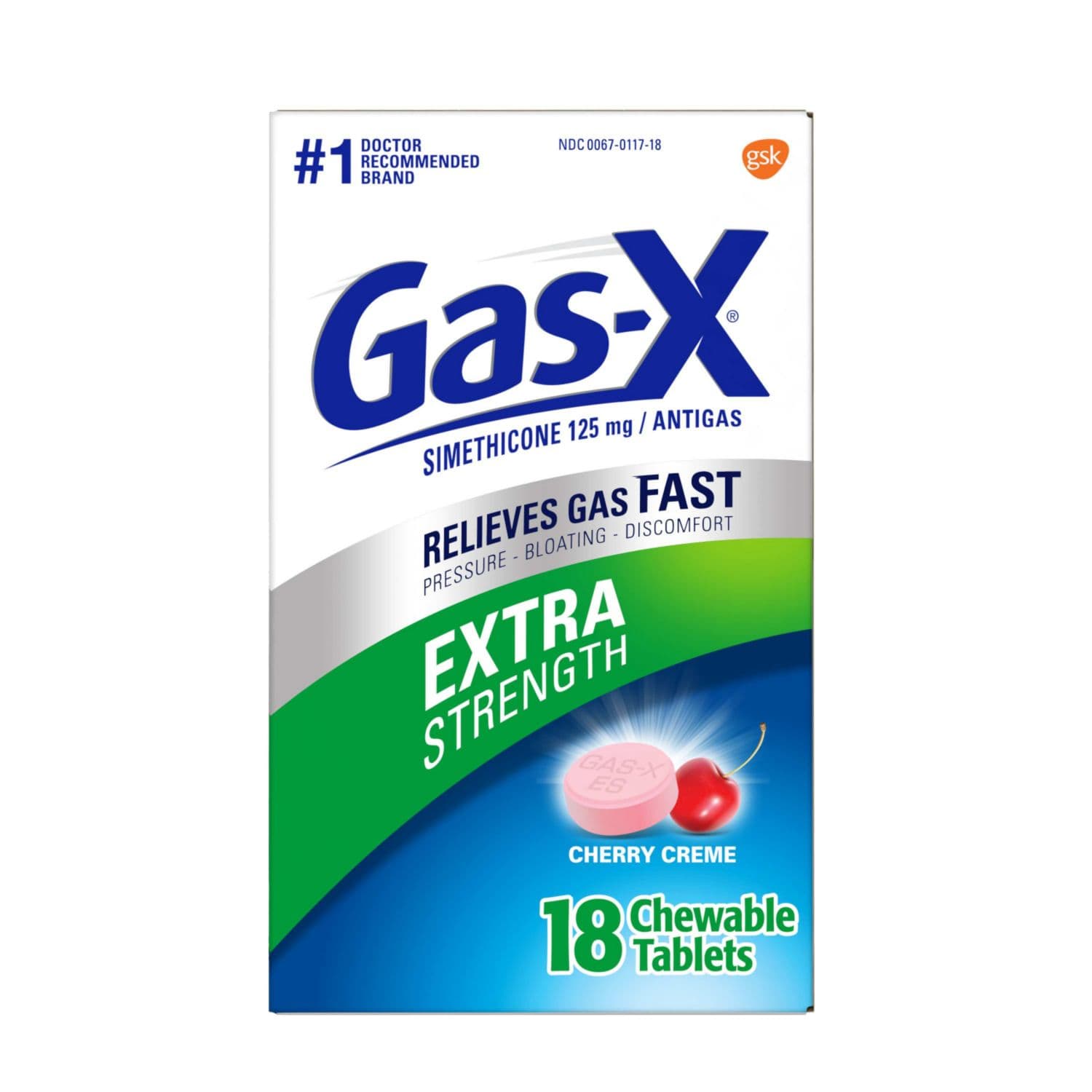 Picture of Gas-X Extra Strength Cherry Softgels, 18 CT