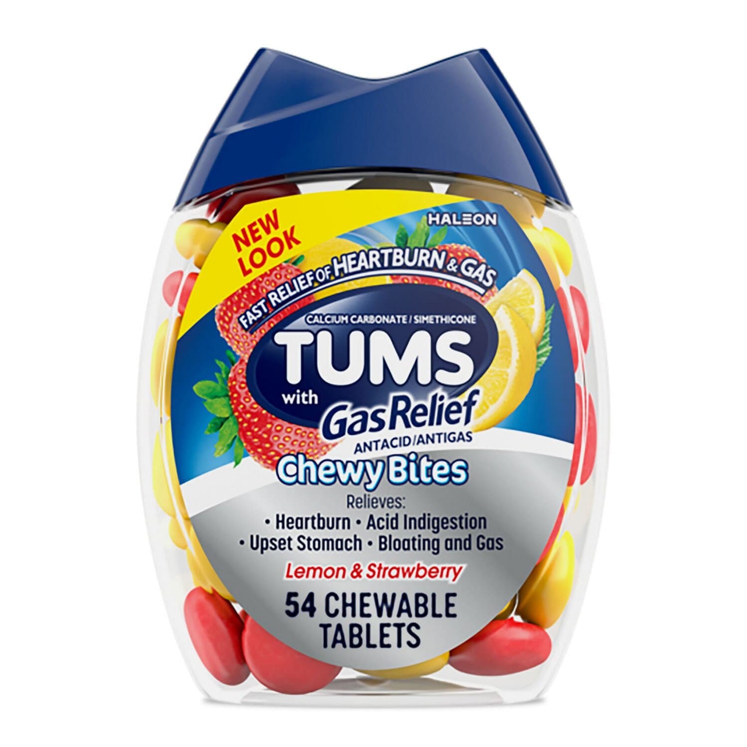 Picture of Tums Heartburn & Gas Relief, 54 CT