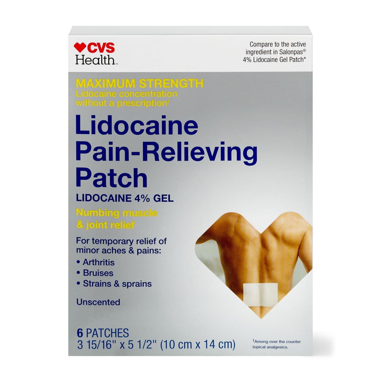 Picture of Lidocaine Patches, 6 CT