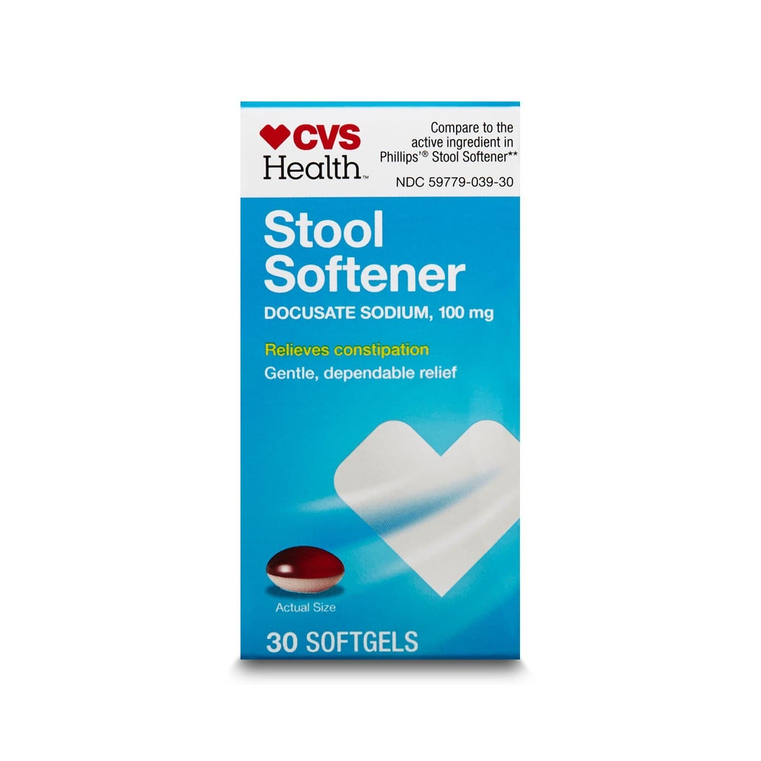Picture of Stool Softener 100mg Softgels, 30 CT