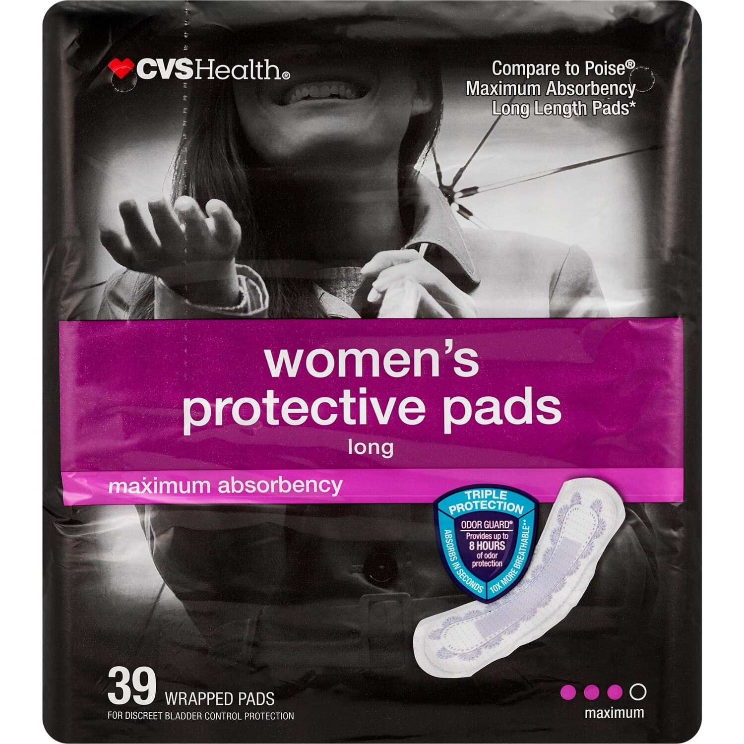 Picture of Women's Protective Pads, Max Long, 39 CT