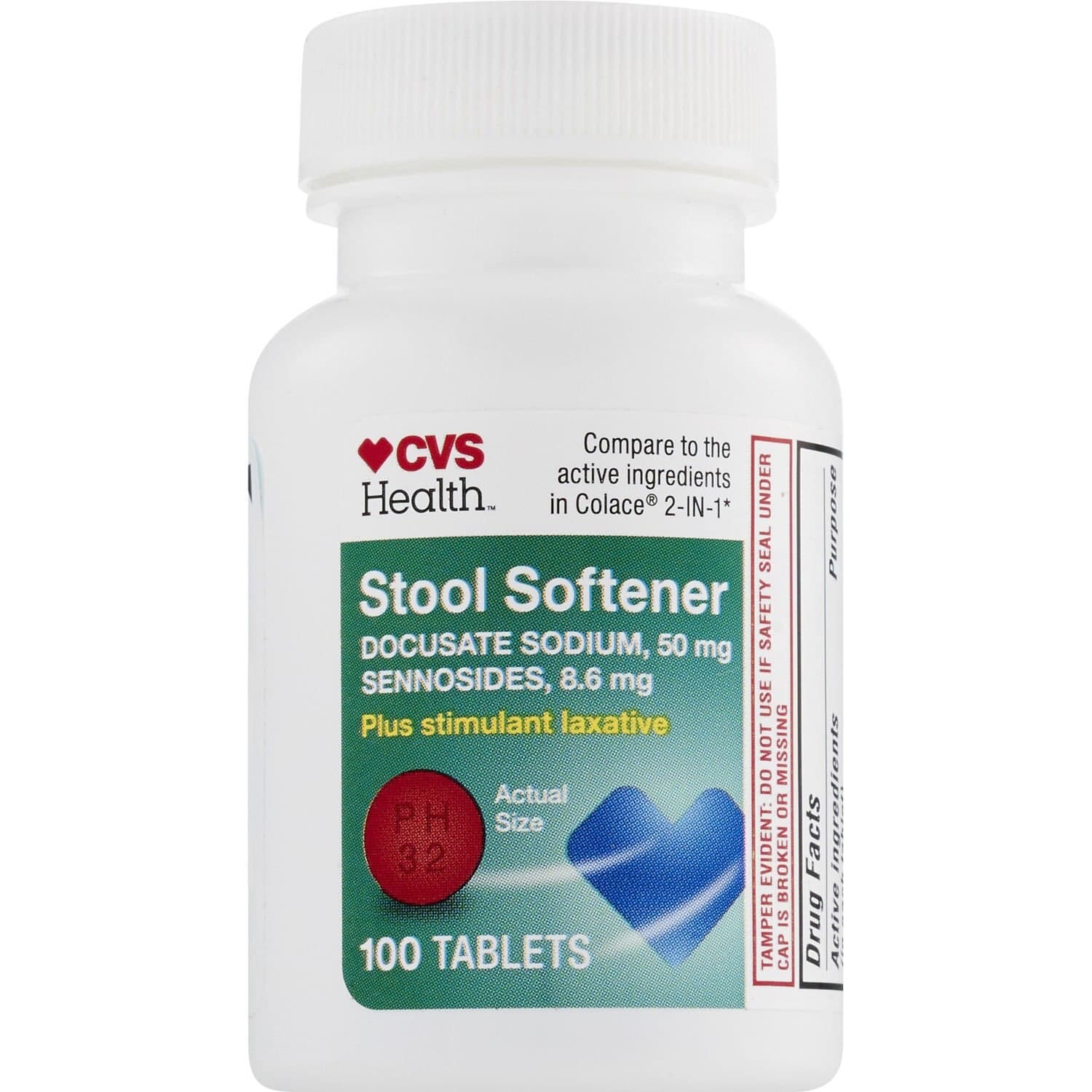 Picture of Stool Softener 50mg Tablets, 100 CT