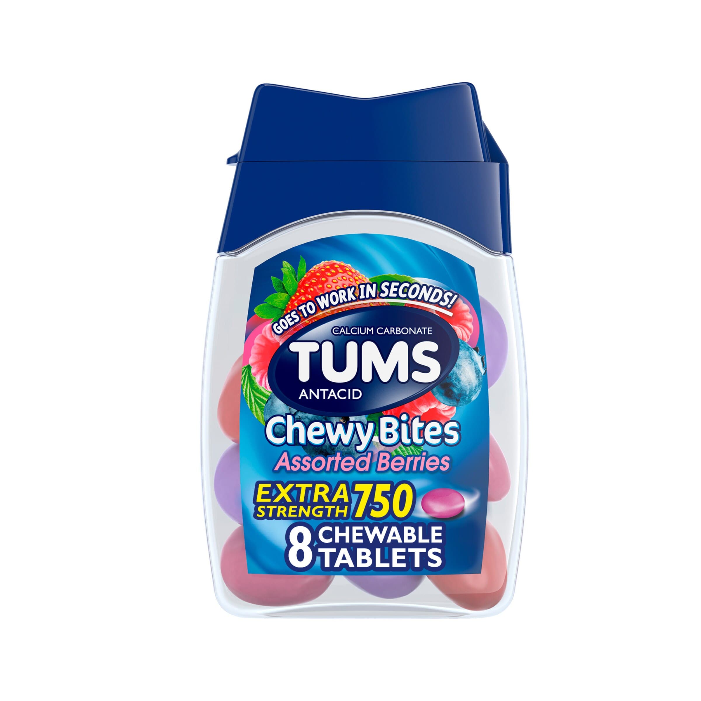 Picture of Tums Chewy Bites, Assorted Berries, 32 CT