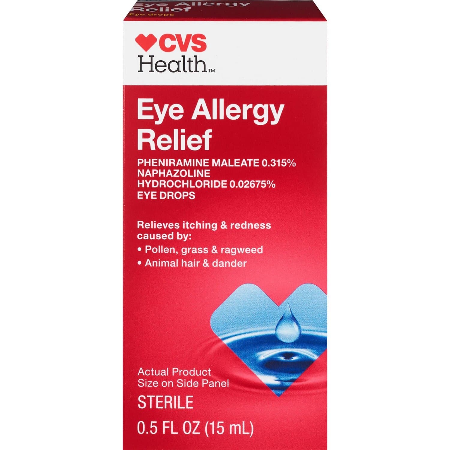 Picture of Allergy Relief Eye Drops, 0.5 OZ