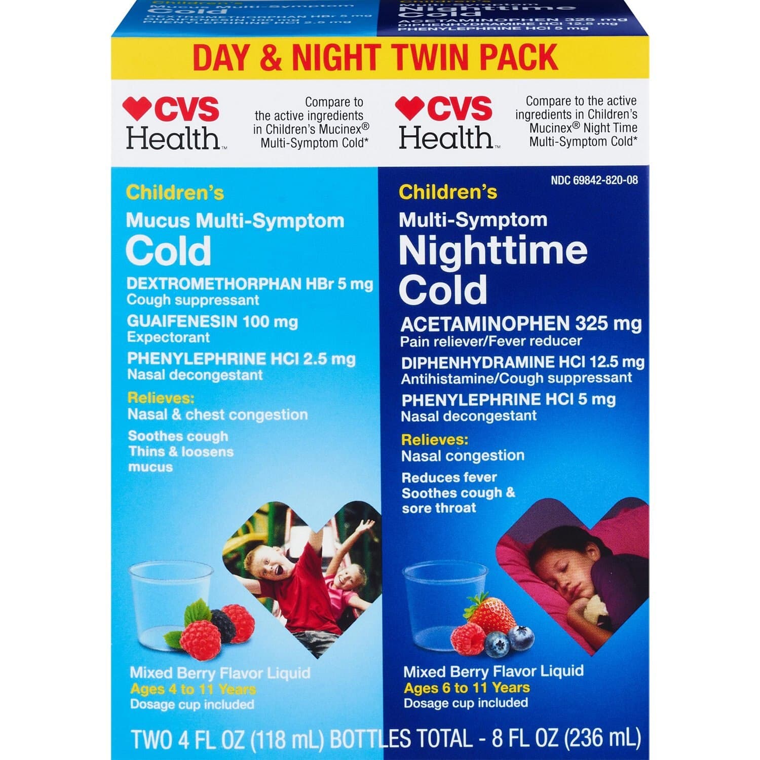 Picture of Day & Night Cold Relief, 4 OZ