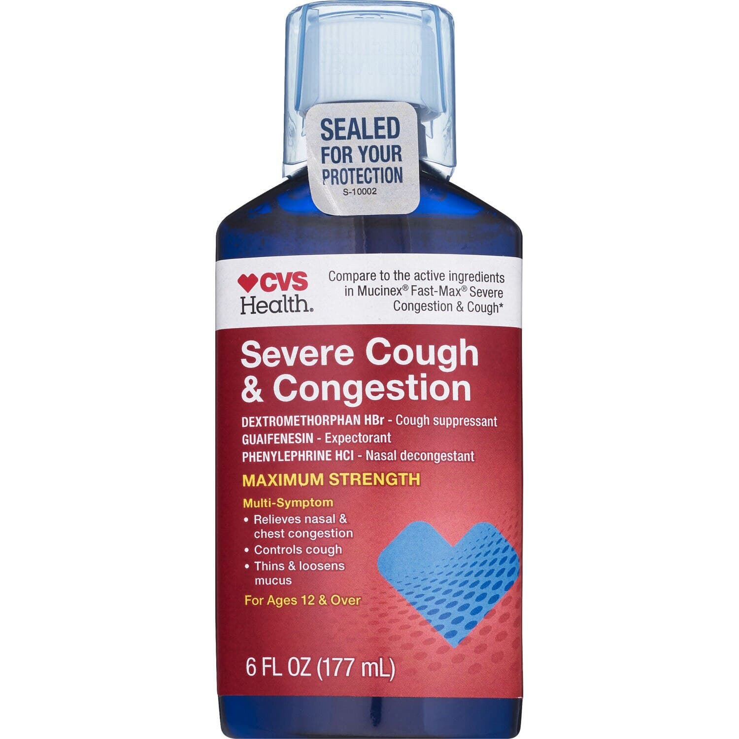 Picture of Cough and Congestion Severe Relief Liquid, 6 OZ