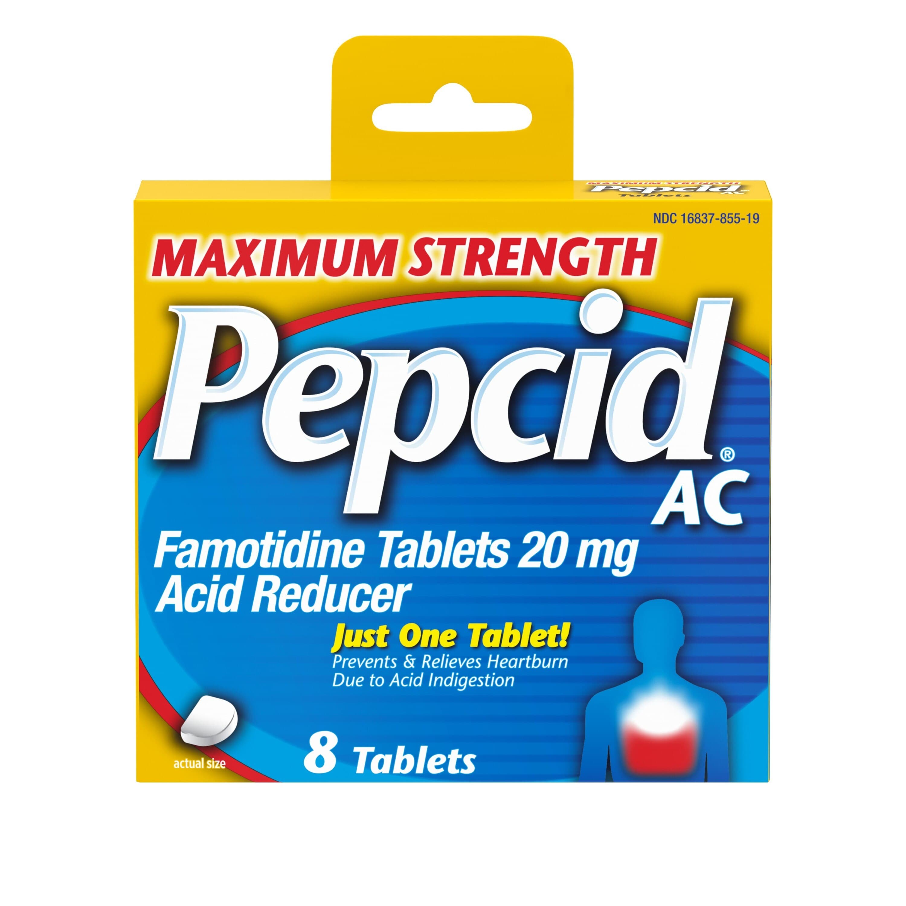 Picture of Pepcid AC Acid Reducer 20mg, 25 CT