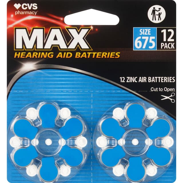 Picture of Hearing Aid Battery 675, 12 CT