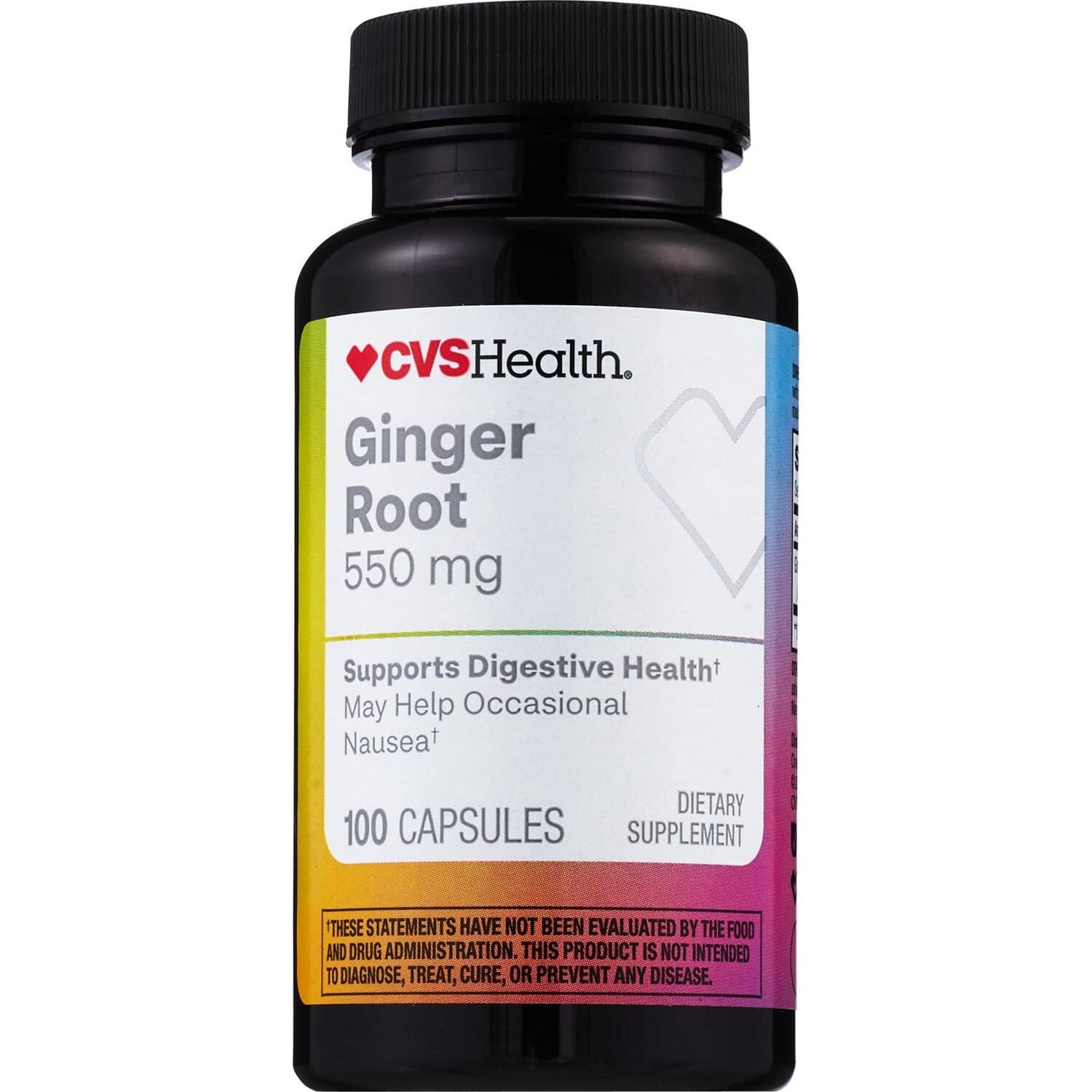 Picture of Ginger Root 550mg Capsules, 100 CT