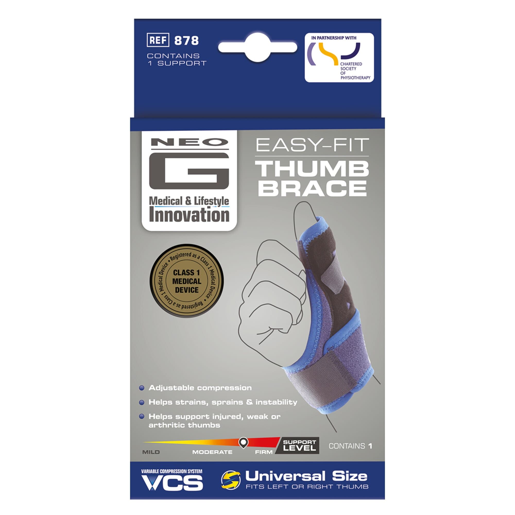 Picture of Neo g Easy-Fit Thumb Brace One Size, 1 CT