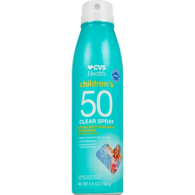 Picture of Children's Clear Spray Sunscreen SPF 50, 6 OZ