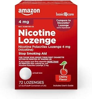 Picture of Nicotine Lozenges, 4 mg, 72 ct