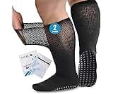 Picture of Diabetic Socks, Ultra Soft Padded, Black, Medium, 2-pack, 1 ct.