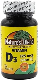 Picture of Vitamin D3, 5,000 IU, 100 ct