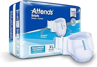 Picture of Adult Briefs, X-Large - 58" to 63" (Tabs), 20 ct