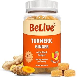 Picture of Turmeric with Ginger and Black Pepper Gummy, 60 ct