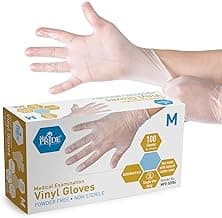 Picture of Vinyl Gloves (Medium), 100 ct