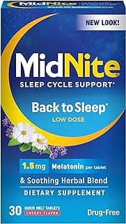 Picture of MidNite Sleep Aid, 1.5 mg, 30 ct