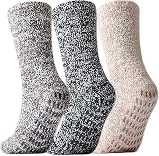Picture of Treaded Slipper Socks, One Size Fits Most, 1 pair