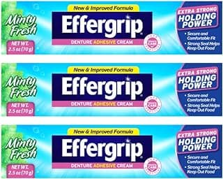 Picture of Effergrip Denture Cream Adhesive, 2.5 oz