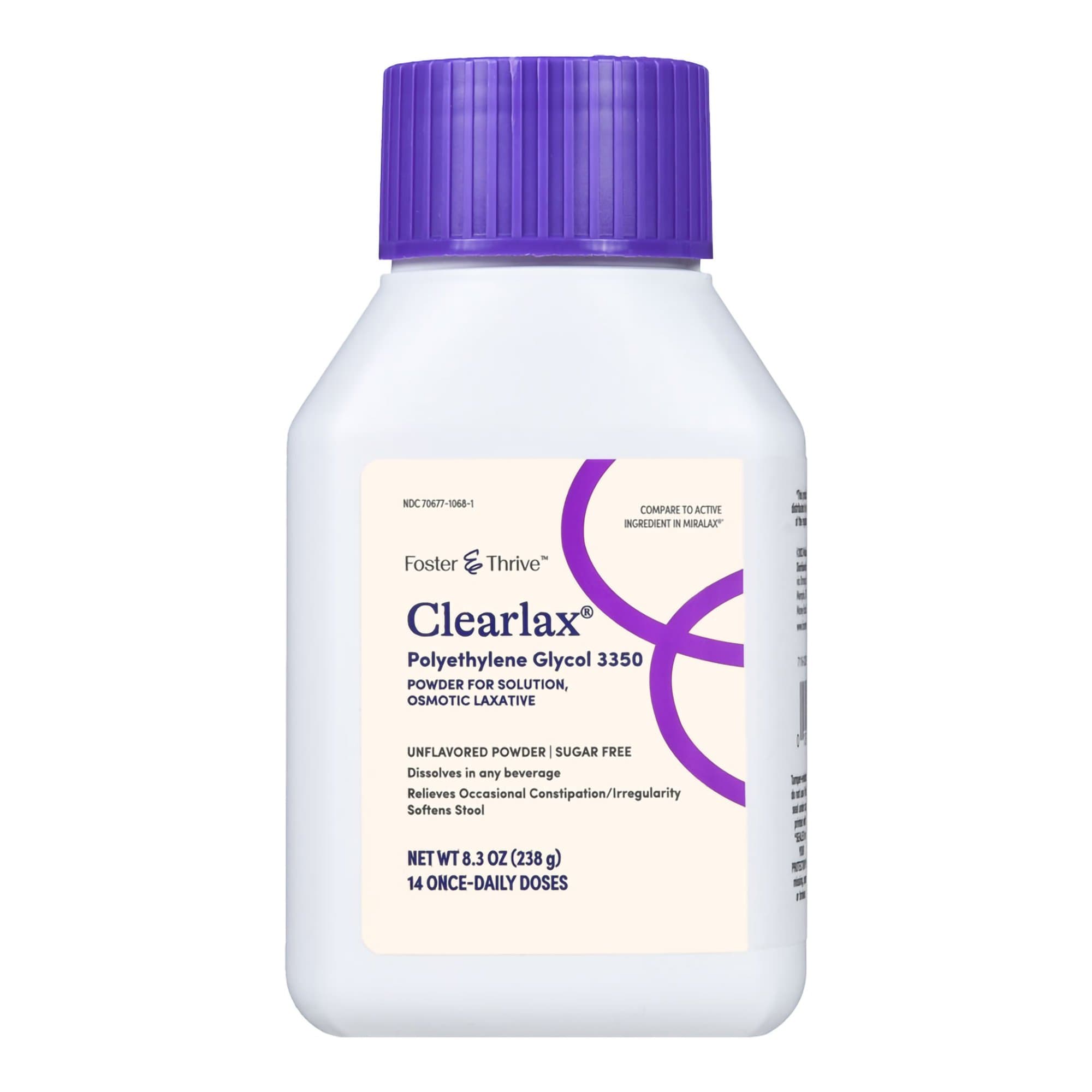 Picture of ClearLax Unflavored Powder Laxative, 17 g, 8.3 oz