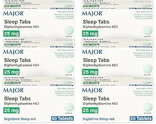 Picture of Diphenhydramine Sleep Tablets, 50 ct.