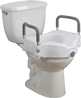 Picture of Raised Toilet Seat with Arms