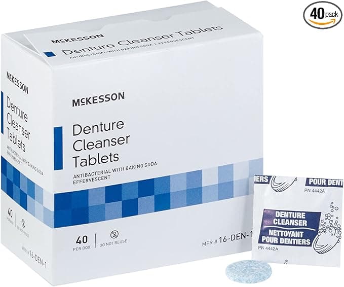 Picture of Denture Cleaning Tablets, 40 ct