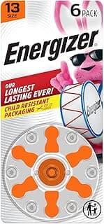 Picture of Hearing Aid Batteries (Size 13), 6 ct