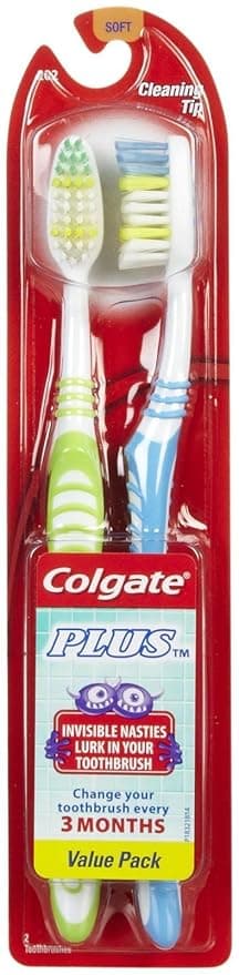 Picture of Toothbrush, Soft 2-pack, 2 ct