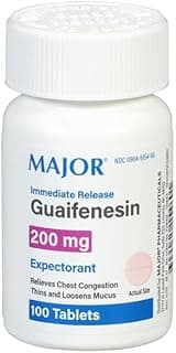 Picture of Guaifenesin (Cough Expectorant), 200 mg, 100 ct