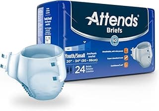 Picture of Adult Briefs, Small - 25" to 34" (Tabs), 24 ct