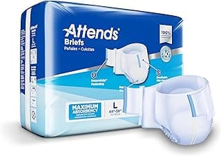 Picture of Adult Briefs, Large - 44" to 58" (Tabs), 24 ct