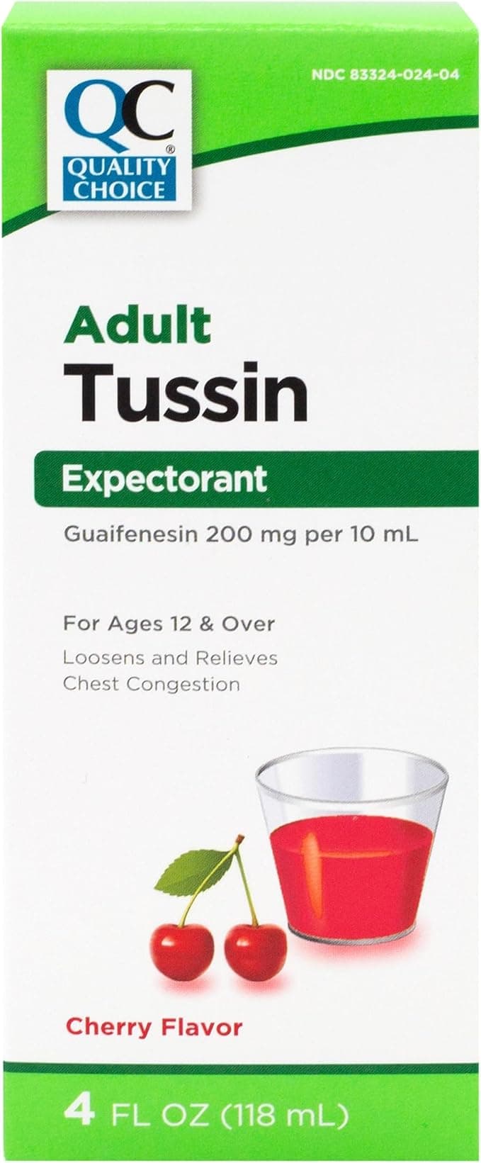 Picture of Cough Syrup, Expectorant, 200 mg / 10 ml, 4 oz