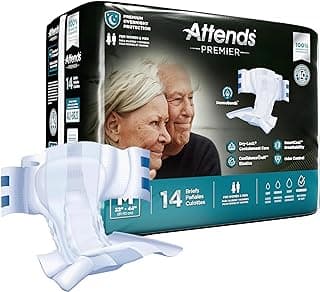 Picture of Premier Adult Briefs, Medium - 32" to 44" (Tabs), 14 ct