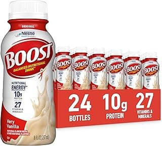 Picture of BOOST Nutritional Supplement: Vanilla Shake 8oz each, 24 ct