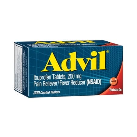 Picture of Advil Pain Relievers and Fever Reducer Coated Tablets, 200 Mg Ibuprofen, 200 Count
