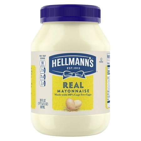 Picture of Hellmann's Real Mayonnaise 30oz