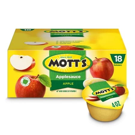 Picture of Mott's Applesauce, 4 Ounce Cups, 18 Count