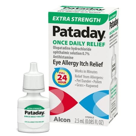 Picture of Pataday Once Daily Extra Strength Eye Itch Allergy Relief Eye Drop for Adults & Children 2+, 2.5 ml