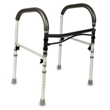 Picture of Equate Bathroom Toilet Safety Rails for Seniors and Disabled, Height Adjustable, 350 lb Capacity