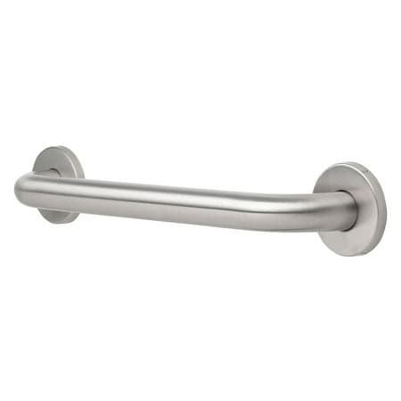 Picture of Mainstays 16 in Grab Bar with 1.25 in Diameter, Concealed Screws, Stainless Steel