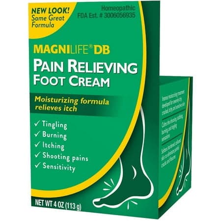 Picture of Magnilife DB Pain Relieving Diabetic Foot Cream, 4 oz