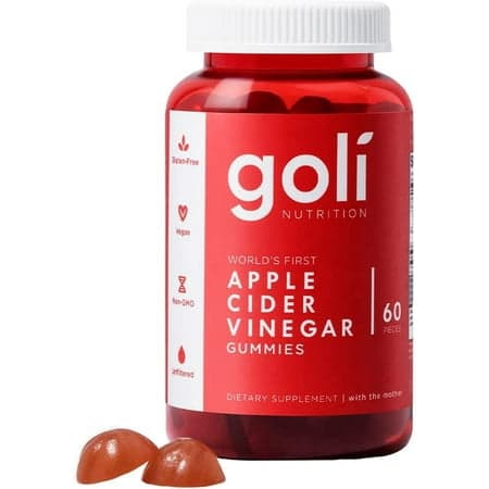 Picture of Goli Nutrition Apple Cider Vinegar Vegan Gummies, 60 Count