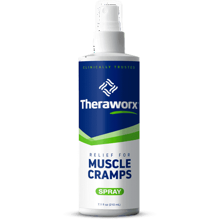 Picture of Theraworx Muscle Cramps Spray, Helps Relieve Muscle Cramps and Spasm, with Magnesium Sulfate, 7.1 oz