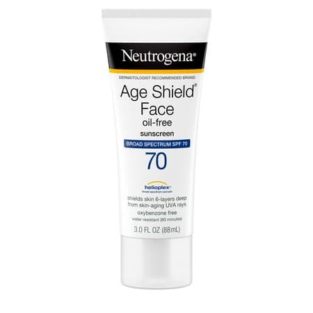 Picture of Neutrogena Age Shield Face Oil-Free Sunscreen, SPF 70 Sunblock, 3 fl oz