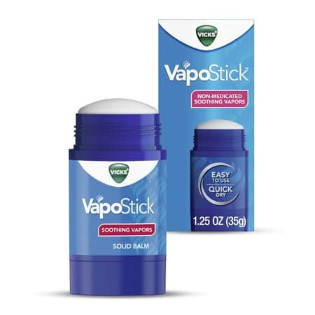Picture of Vicks Vapo Stick Invisible Solid Balm for Sinus Relief, 1.25 oz