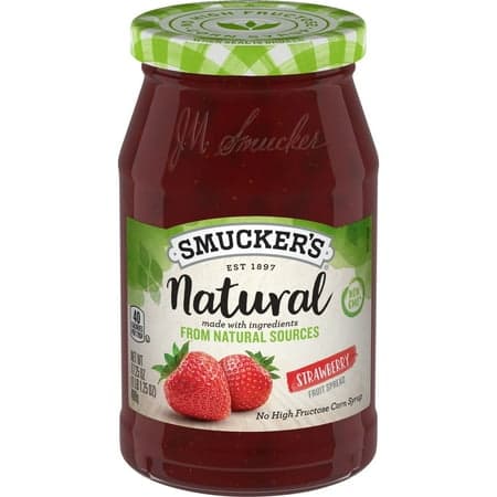 Picture of Smucker's Natural Strawberry Fruit Spread, 17.25 oz